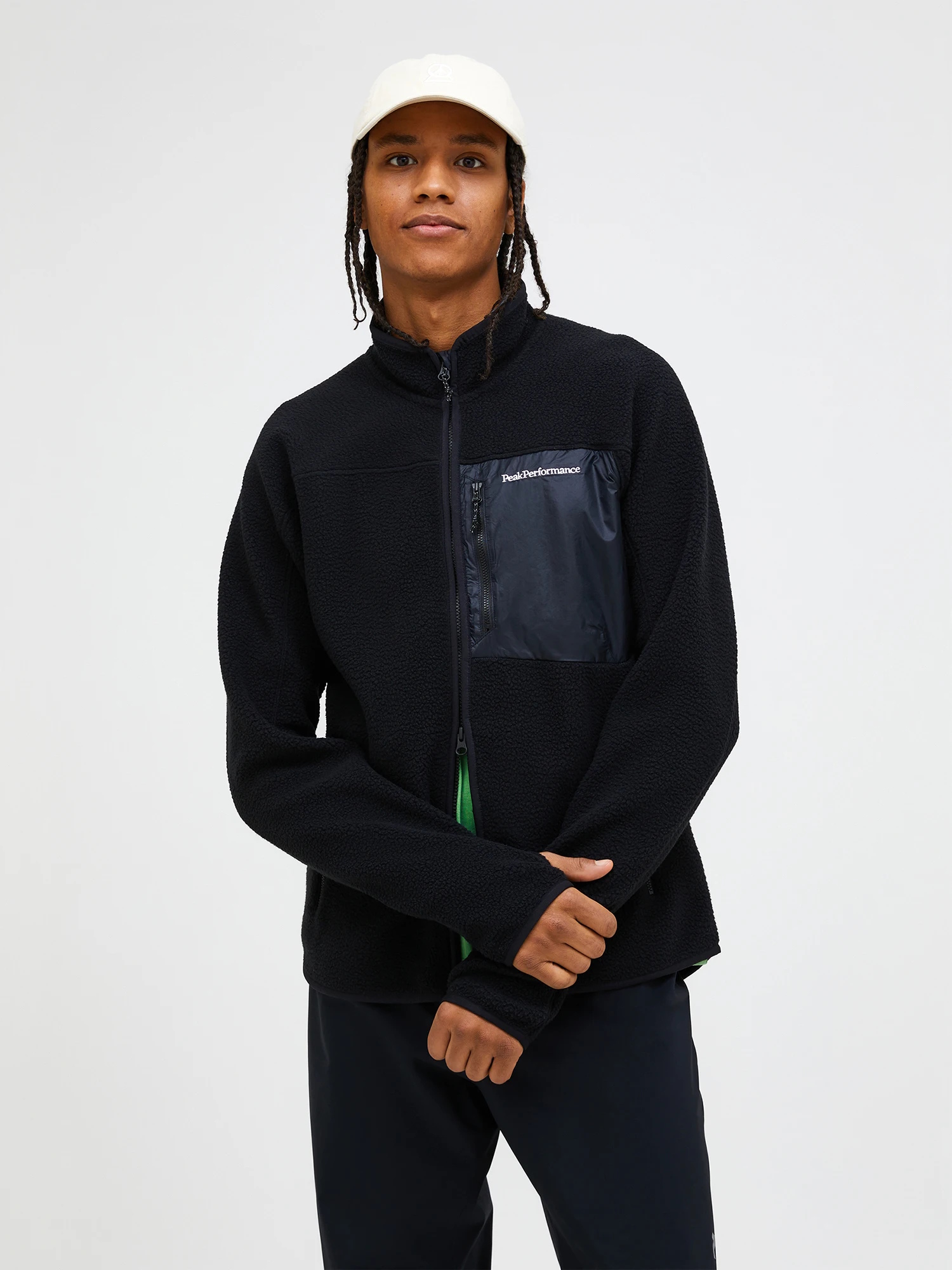 Pile Zip Jacket Men Peak Performance G80293 020 - Fullzip - Dada